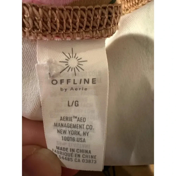 Aerie Floral Bike Short | Size L - Picture 5 of 5